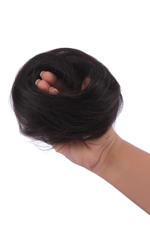 Human Hair Bun Scrunchie - Hairloome