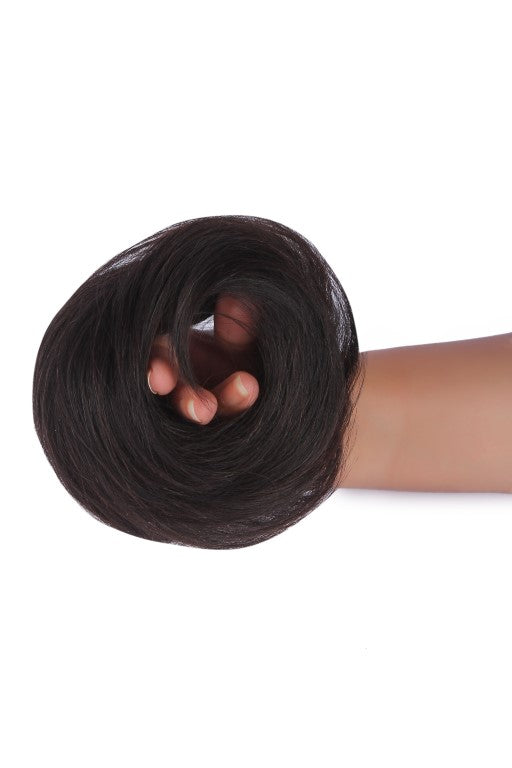 Human Hair Bun Scrunchie - Hairloome